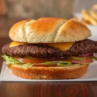 Angus Burgers Cheeseburger (1/4 lbs) price