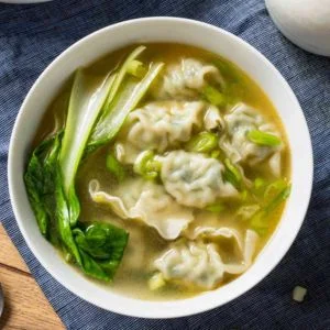 Din Tai Fung Vegan Wonton Soup Menu