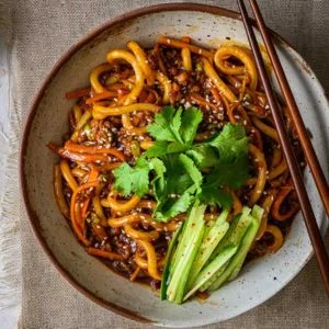  Din Tai Fung Vegan Noodles with Spicy Sauce Menu