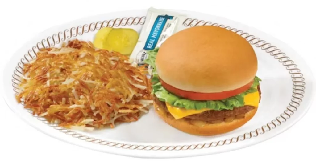 Waffle House Angus Burgers Menu USA menu