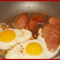 Breakfast Menu Country Ham with Eggs price