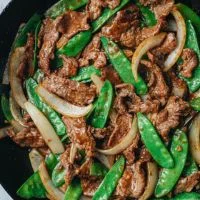 Beef Beef with Snow Peas    price