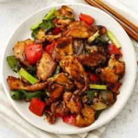 China Wok USA Poultry Menu Price Chicken with Black Bean Sauce   menu