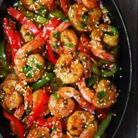 Seafood Shrimp with Chili Sauce   menu