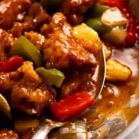 Sweet And Sour Sweet and Sour Chicken or Pork menu