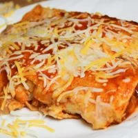 Combo Plates (Served w_Beans & Rice)  (2) Cheese Enchiladas menu