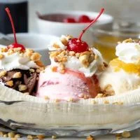 Ice Cream Desserts Banana Split price