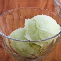 Ice Cream Water Cucumber menu