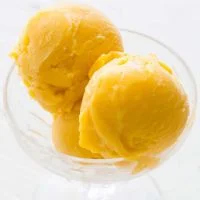Ice Cream Water Mango menu