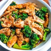 Chicken Chicken w. Broccoli menu