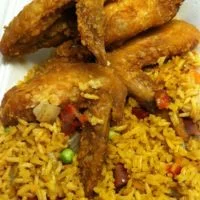 Chicken Wings Special Chicken Wings with Fried Rice menu