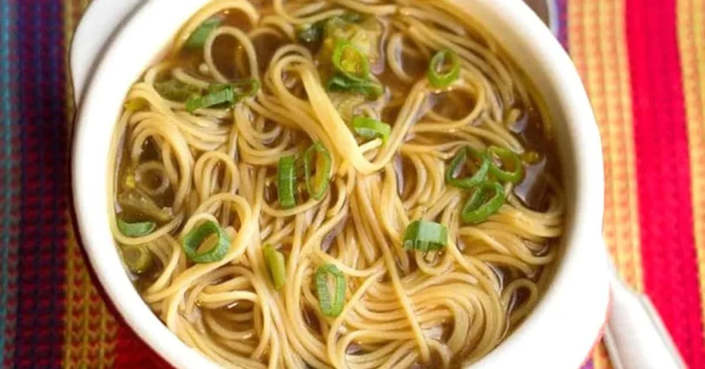 China Garden Menu USA Noodle Soup price