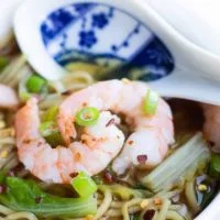China Garden Noodle Soup Menu Shrimp Noodle Soup menu