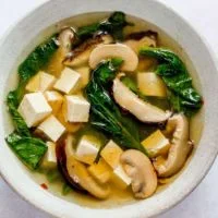 China Garden Soup Spinach and Bean Curd Soup menu