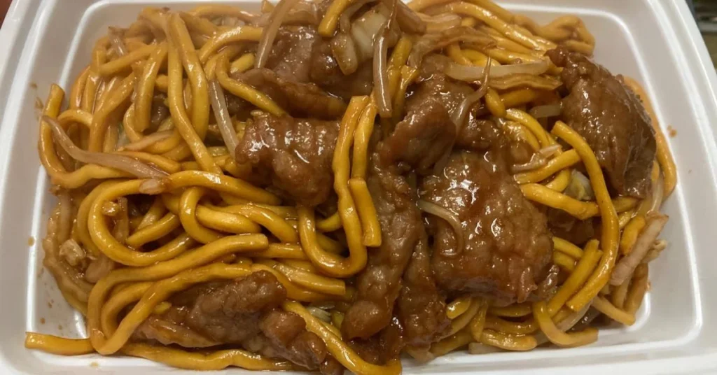 China Star Menu USA Noodles menu