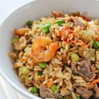 Dinner Combinations Fried Rice (shrimp, chicken, beef, pork, or veggie) menu