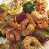 Dinner Combinations Shrimp, w. Mixed Vegetables menu