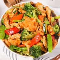 Lunch Special Combinations Chicken w. Mixed Vegetables menu