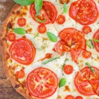 Mayflower Menu - Gluten-Free only Pizza Toppings Sliced Tomato menu