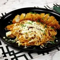 Mayflower Menu - Italian Spaghetti and Boneless Fried Chicken price