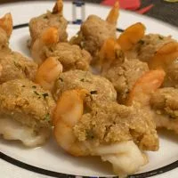 Mayflower Menu - Lobster Baked Stuffed Shrimp menu