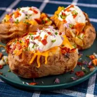 Mayflower Menu - Sides Baked Potato menu