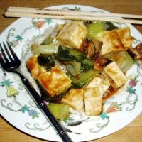 Vegetable & Diet Dishes Steamed Tofu w. Vegetables menu