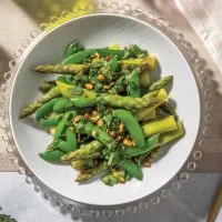 Vegetable Sautéed Asparagus and Snow Peas price