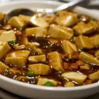 Vegetables Bean Curd with Brown Sauce price