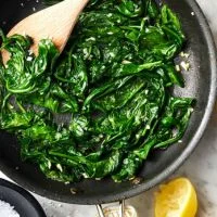 Vegetables Sauteed Spinach price
