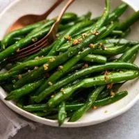 Vegetables Sauteed String Beans price
