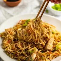 China King Combinations Platters Chicken Chow Mein menu