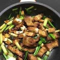 China King Pork  Roast Pork with Scallion menu