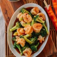 China King USA Seafood Shrimp with Broccoli menu