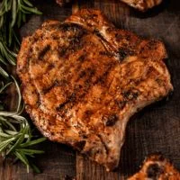 Country Dinners Grilled Pork Chops menu