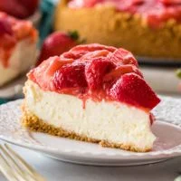 Desserts Strawberry Cheesecake menu