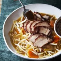Diet Special Roast Pork with Bean Sprouts menu