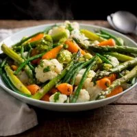 Diet Special Steamed Mixed Vegetables menu