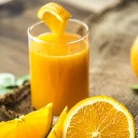 Drinks Orange Juice menu