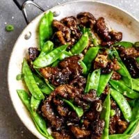 Beef Beef with Snow Peas price