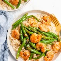 Seafood Stir-fried green Bean with Shrimp  price