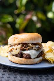 Mushroom Cheeseburger 