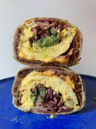 Pastrami & Egg (3) Burrito