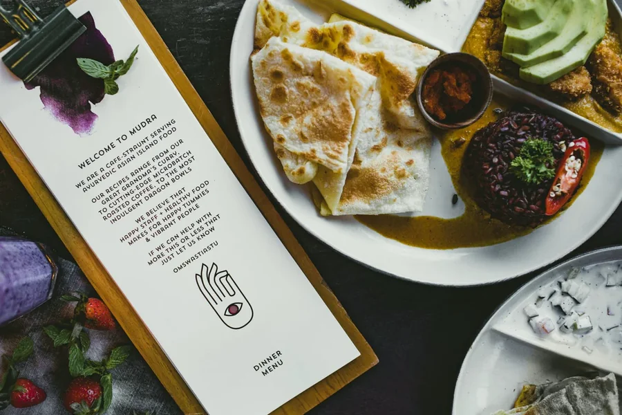 Menu Covers Influence