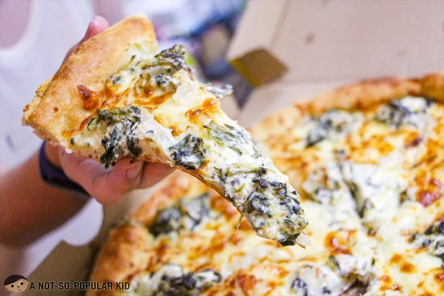 Angel’s Pizza Menu